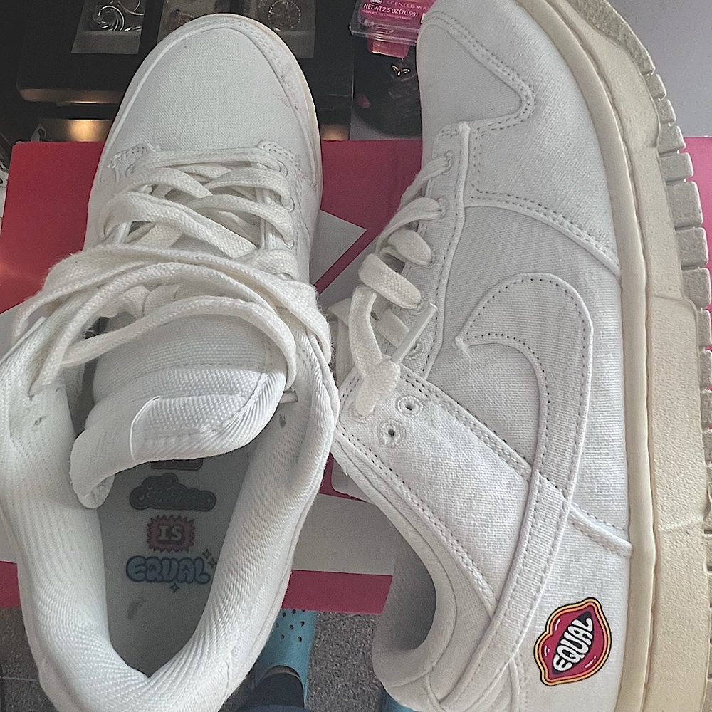 Cream Nike Dunks